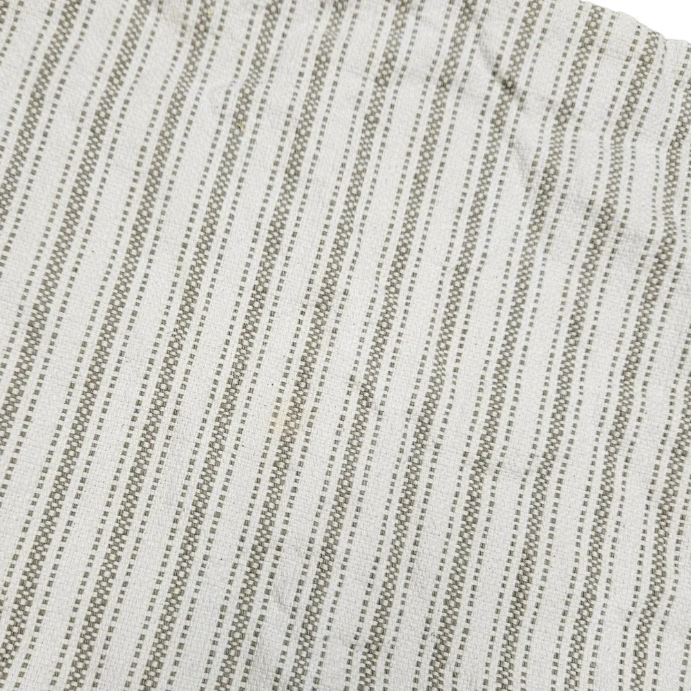 Lauren Ralph Lauren Pillowcases Set of 2 Beige Tan Stripe Zipper Closure 11